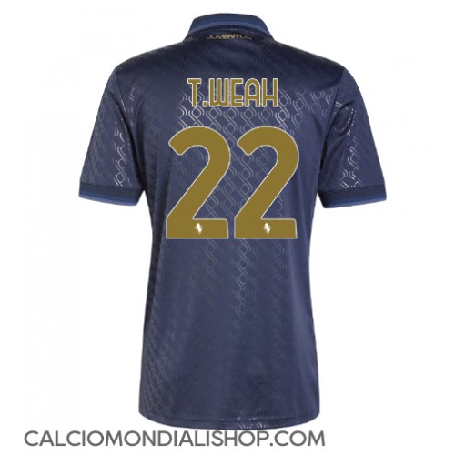 Maglie da calcio Juventus Timothy Weah #22 Terza Maglia 2024-25 Manica Corta